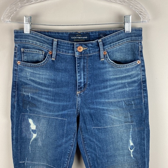 Lucky Brand Ava Skinny Jeans Size 4/27 - Picture 4 of 16